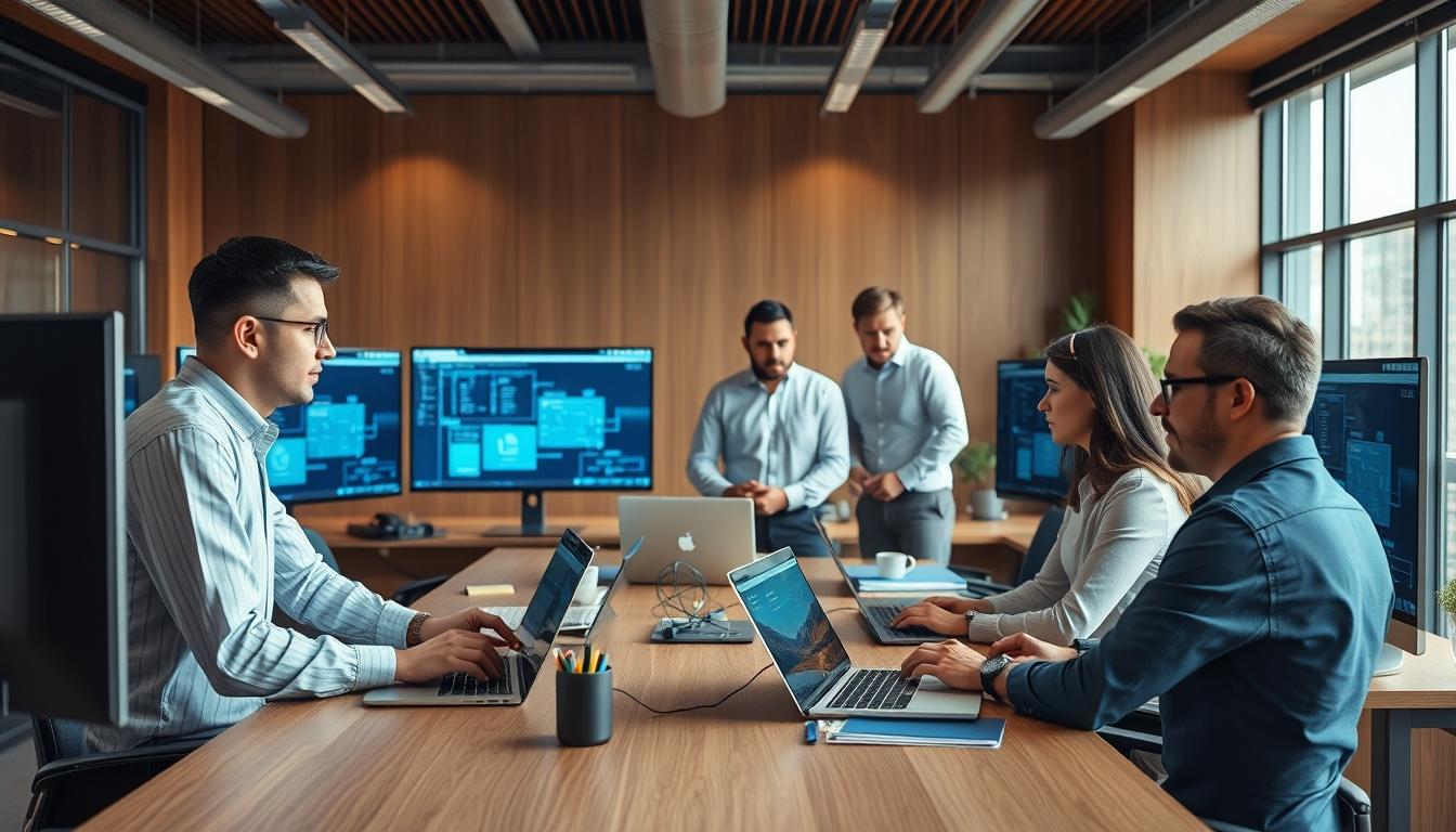 Custom software development for business operations